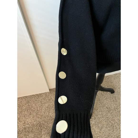 ba&sh Polly pullover sweater with silver buttons - Size 1 (US6/Medium) - Picture 3 of 8